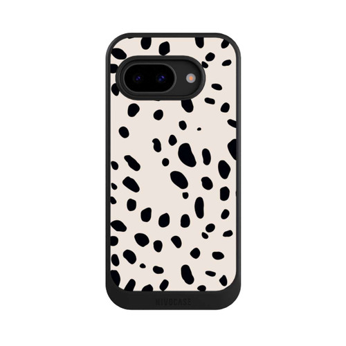 Google Pixel 9a NIVOcore Tiermuster Gepard Schwarz