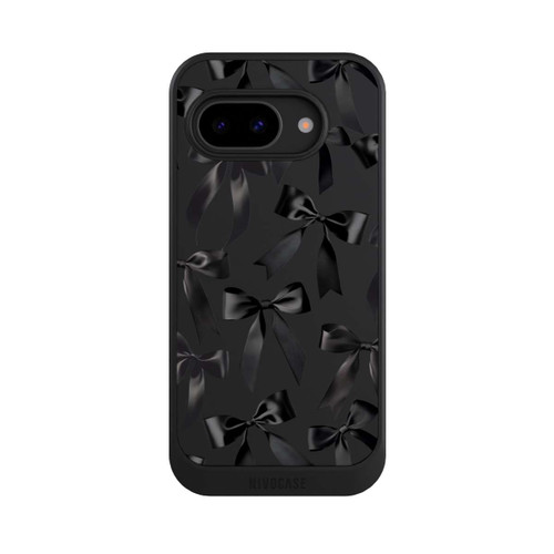 Google Pixel 9a NIVOcore Noeud en Satin Noir