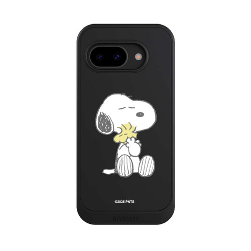 Google Pixel 9a NIVOcore Snoopy And Woodstock Cuddling transparent