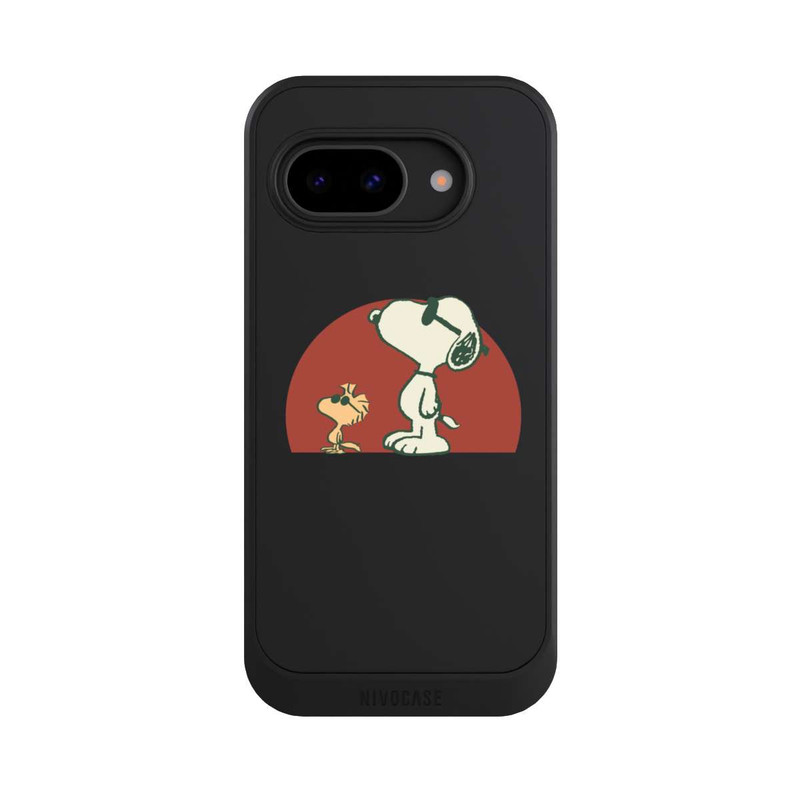 Pixel 9 a NIVOcore Snoopy Woodstock Far Out transparent