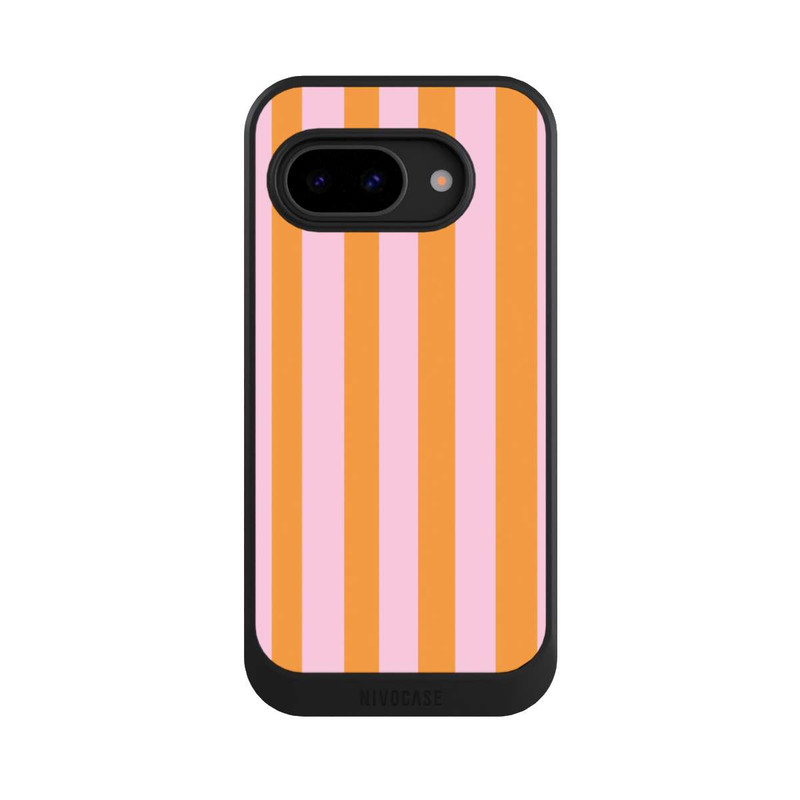 Pixel 9a NIVOcore Orange And Pink Stripes