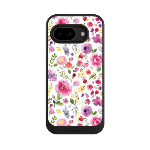 Google Pixel 9a NIVOcore Roses Flowers Purple