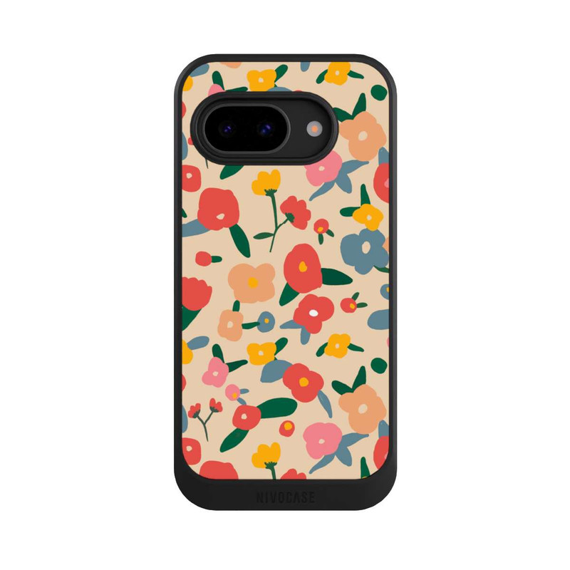 Pixel 9 a NIVOcore Retro Bold Scandi Flowers