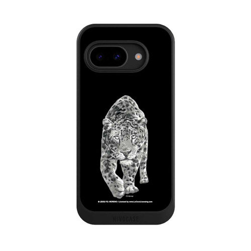 Google Pixel 9a NIVOcore Leopard Schwarz