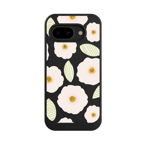 Google Pixel 9a NIVOcore Simple Pastell Flowers Light Transparent