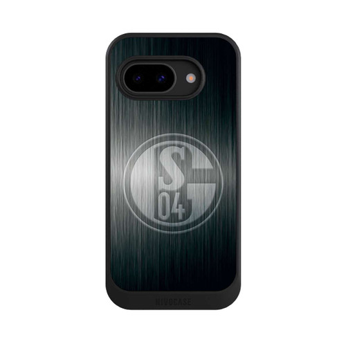 Google Pixel 9a NIVOcore Schalke 04 Metall Look
