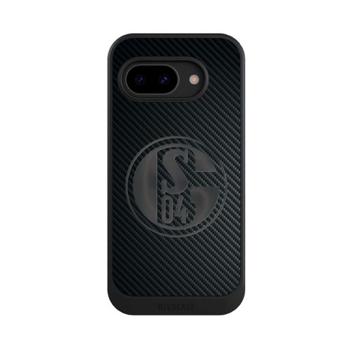 Google Pixel 9a NIVOcore Schalke 04 Carbon Look