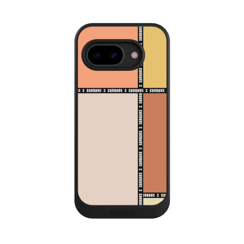 Pixel 9a NIVOcore Bauhaus Squares-Pastel