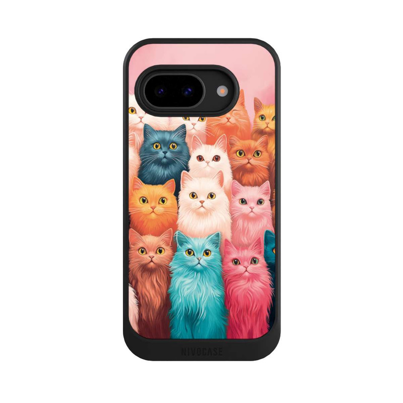 Pixel 9a NIVOcore Cats Looking