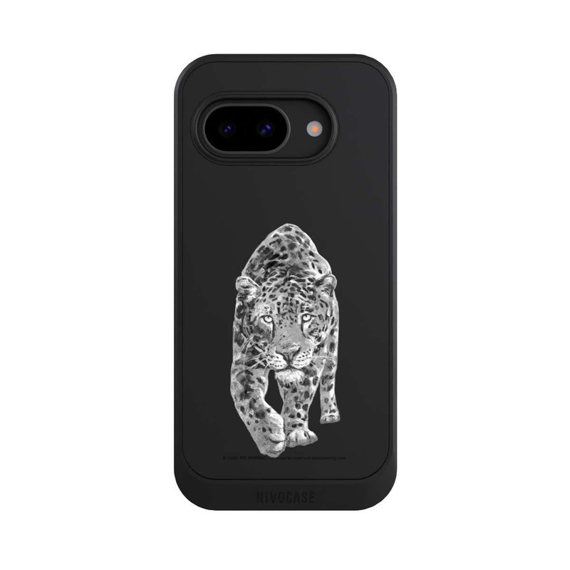Pixel 9a NIVOcore Leopard transparent
