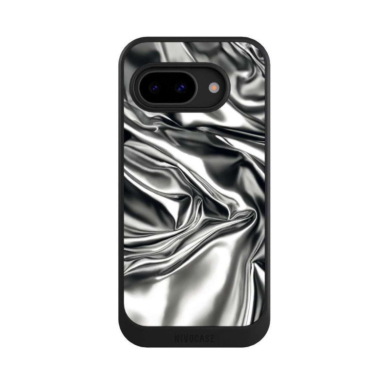 Pixel 9a NIVOcore Shiny Chrome Silver