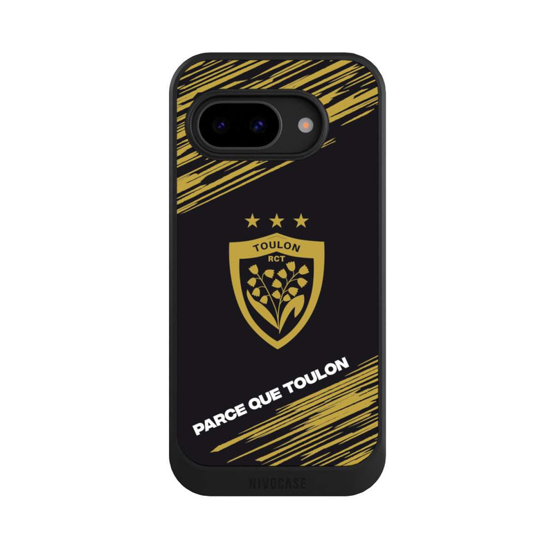 Pixel 9a NIVOcore RCT Logo Gold Monochrom