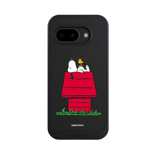 Google Pixel 9a NIVOcore Snoopy and Woodstock Classic transparent