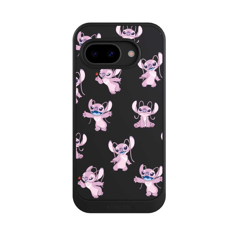 Pixel 9 a NIVOcore Angel Faces Pattern Transparent