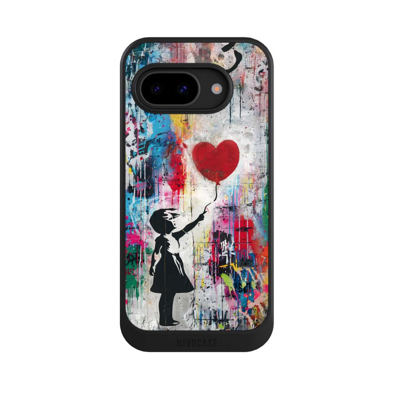 Pixel 9a NIVOcore Balloon Girl Colorful