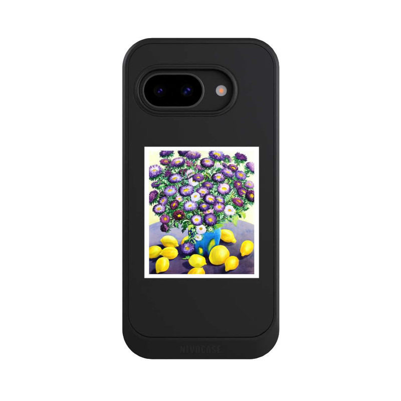 Pixel 9 a NIVOcore Purple Asters and Lemons by Christopher Ryland