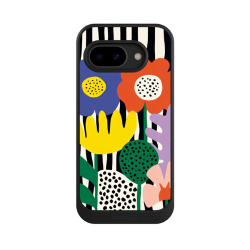 Google Pixel 9a NIVOcore Flowers Striped Background