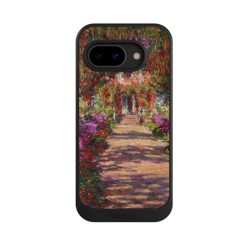 Pixel 9a NIVOcore Eine Allee in Monets Garten in Giverny by Claude Monet