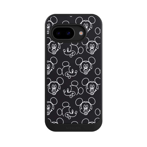 Google Pixel 9a NIVOcore Disney Mickey Muster Schwarz