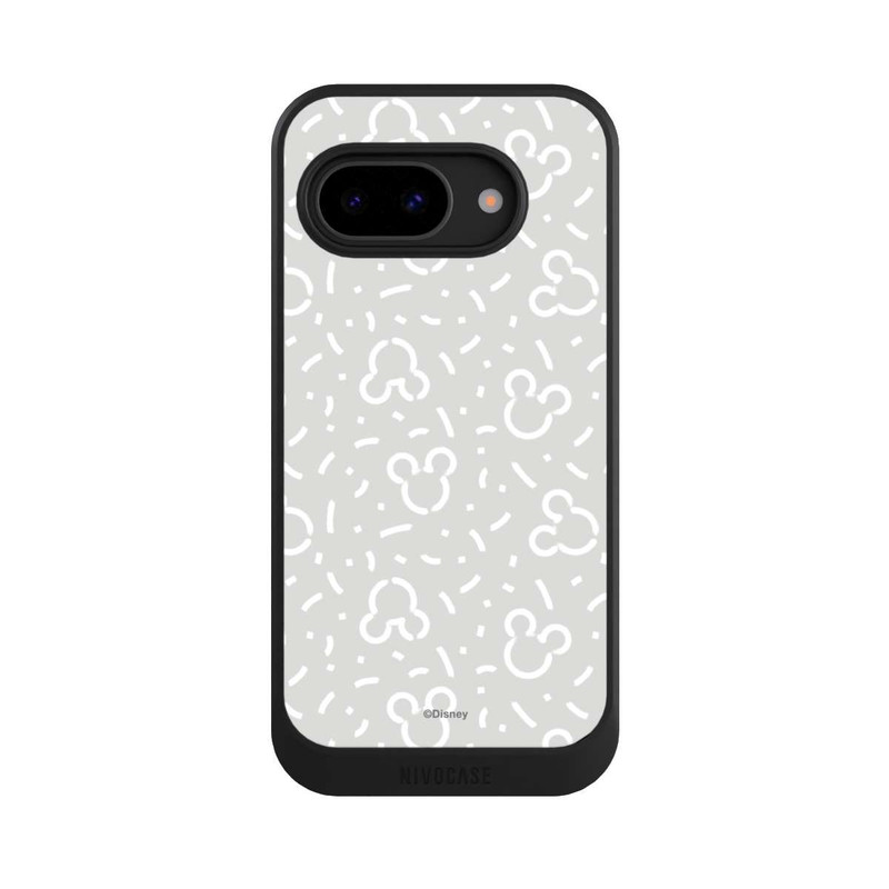 Pixel 9a NIVOcore Disney Mickey Icon Pattern Grey