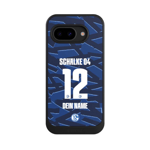 Google Pixel 9a NIVOcore Schalke 04 Trikot Personalisierbar 25-26