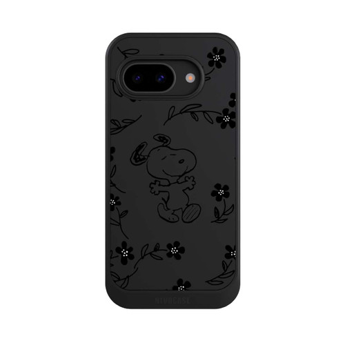 Google Pixel 9a NIVOcore Snoopy und Flowers Transparent