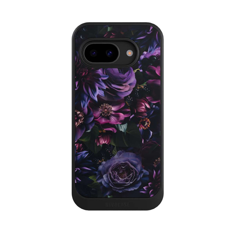 Pixel 9 a NIVOcore Dunkle Lila Blüten 