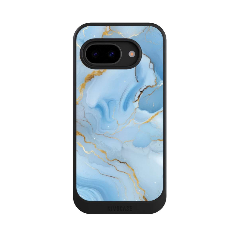 Pixel 9 a NIVOcore Blue Marble Goldprint