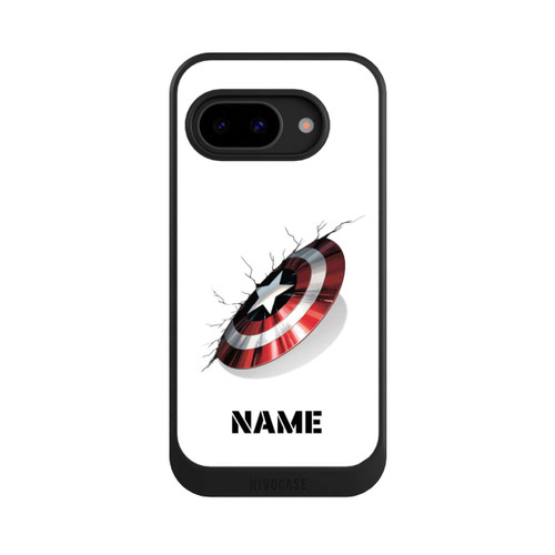 Google Pixel 9a NIVOcore Captain America Shield Personalisierbar