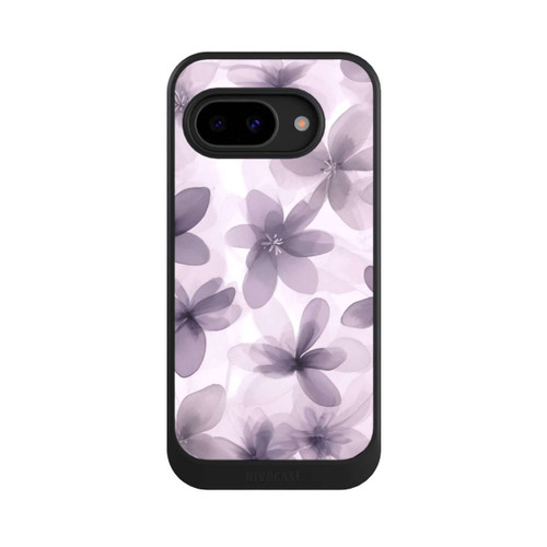 Google Pixel 9a NIVOcore Fliederfarbenes Blumenmuster mit KI