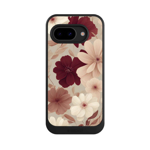 Google Pixel 9a NIVOcore Romantische Pastellblumen mit KI
