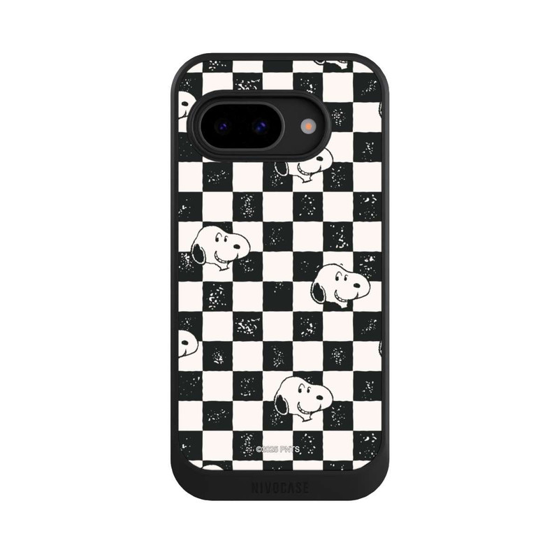 Pixel 9a NIVOcore Snoopy Heads Checked Pattern
