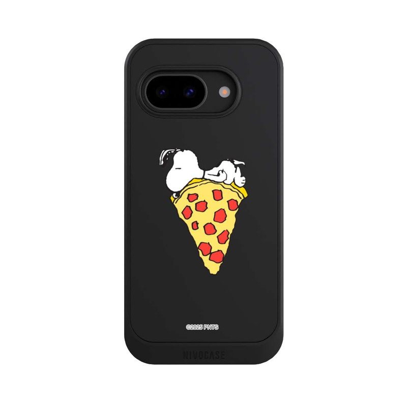 Pixel 9a NIVOcore Snoopy Pizza Transparent
