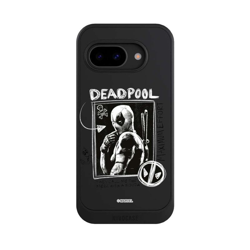Pixel 9a NIVOcore Deadpool Transparent