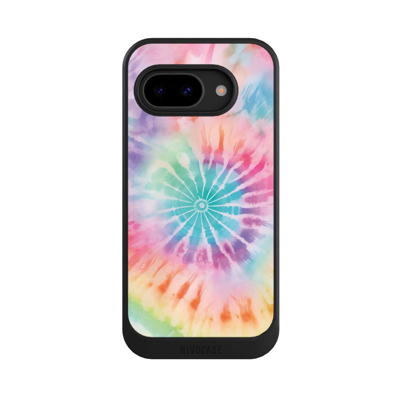 Pixel 9a NIVOcore Rainbow Color Tie Dye 