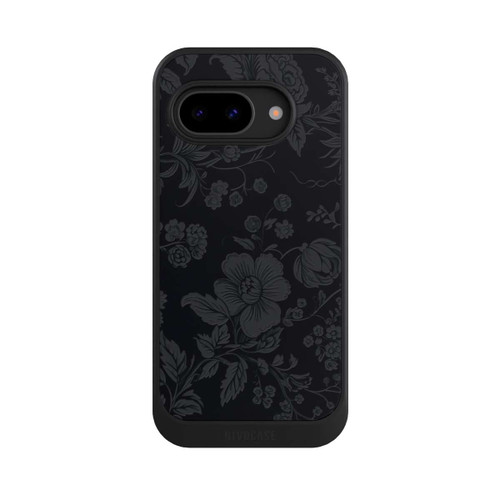 Google Pixel 9a NIVOcore Dunkle Blumen Vintageoptik