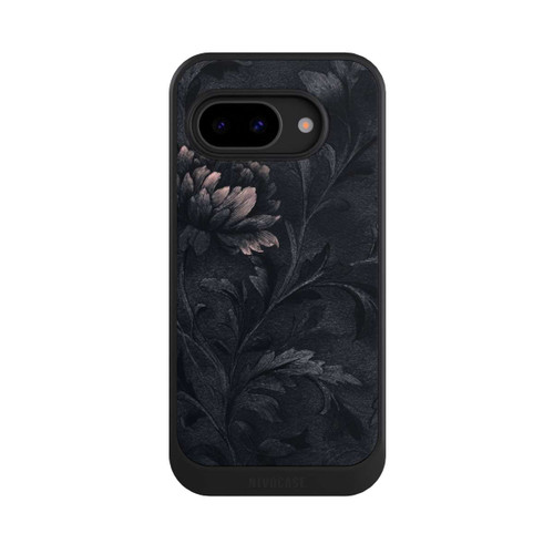Google Pixel 9a NIVOcore Dunkles Blumenmuster Vintage