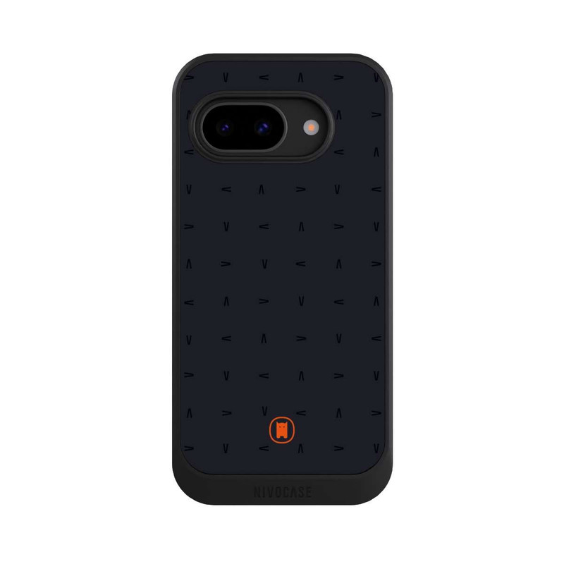 Pixel 9 a NIVOcore Nivocase Muster Dunkelgrau