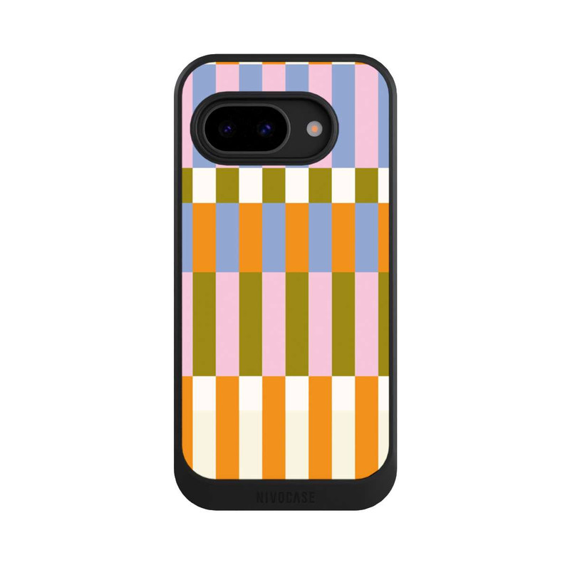 Pixel 9a NIVOcore Buntes Karomuster