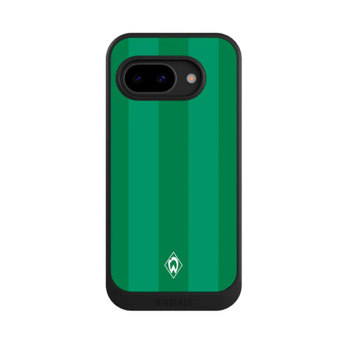 Google Pixel 9a NIVOcore Werder Bremen Grün gestreift