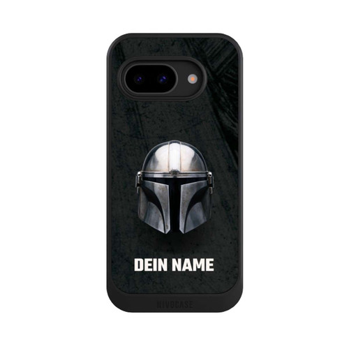 Google Pixel 9a NIVOcore Star Wars Mandalorian Black Helmet customisable