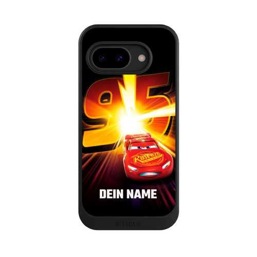 Google Pixel 9a NIVOcore Cars Lightning 95 Personalisierbar