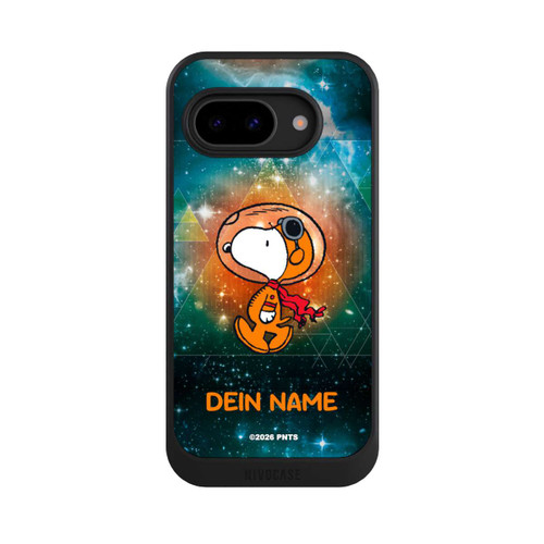 Google Pixel 9a NIVOcore Snoopy Weltraumreisender Personalisierbar