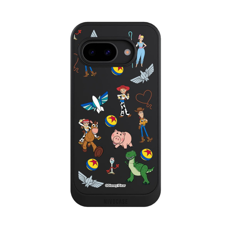 Pixel 9a NIVOcore Toy Story 5 Hero Toys Pattern Transparent