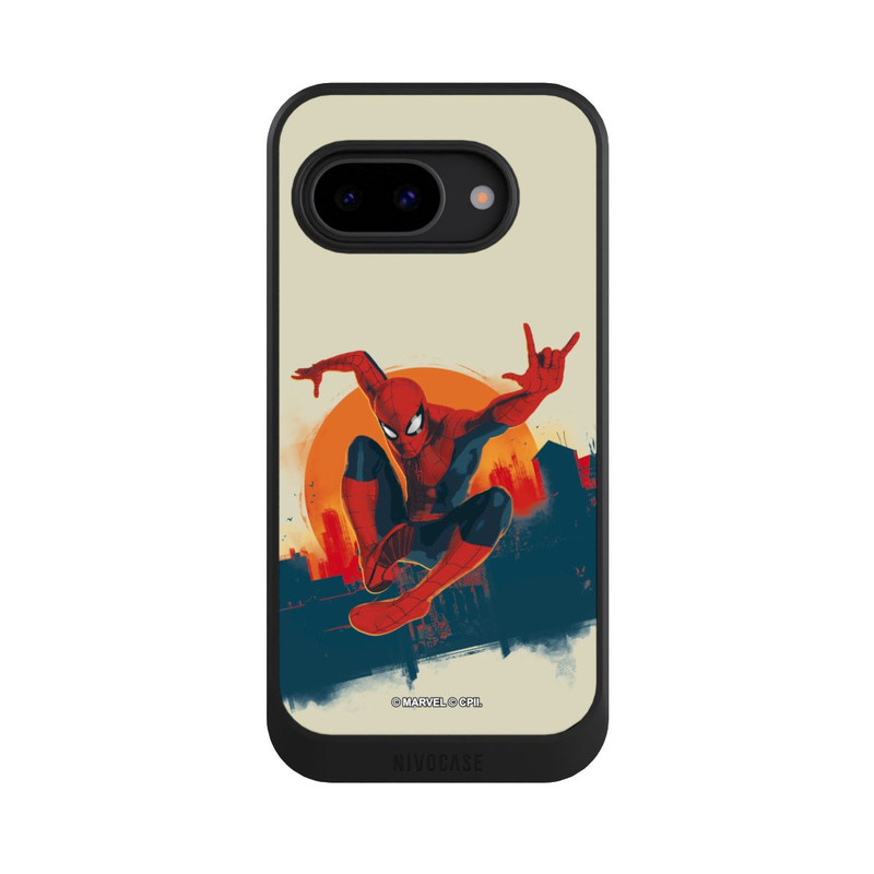 Pixel 9a NIVOcore Spider-Man Hero Force beige