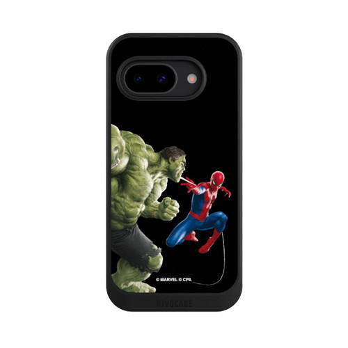 Google Pixel 9a NIVOcore Spider-Man und Hulk