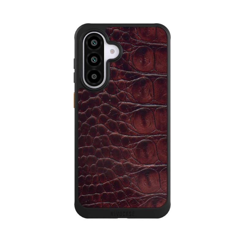 Galaxy A56 5G NIVOcore Cuir de Crocodile
