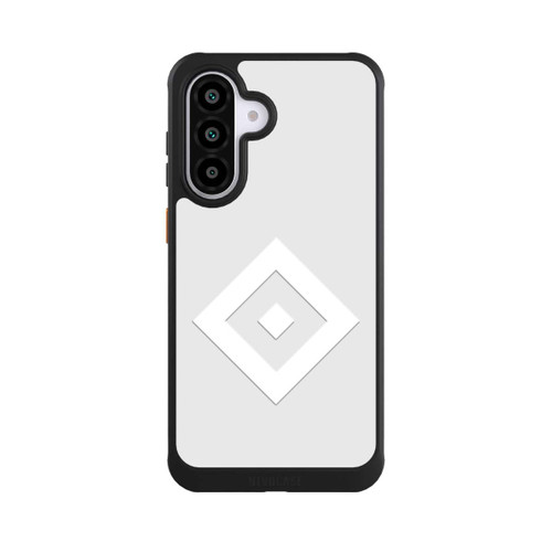 Samsung Galaxy A56 5G NIVOcore Rauten Logo auf HSV Grau