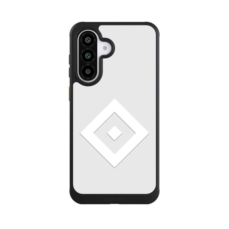 Galaxy A56 5G NIVOcore Rauten Logo auf HSV Grau