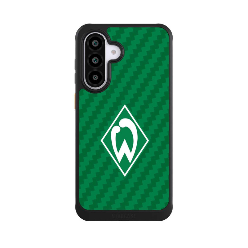 Galaxy A56 5G NIVOcore Carbonlook - Werder Bremen